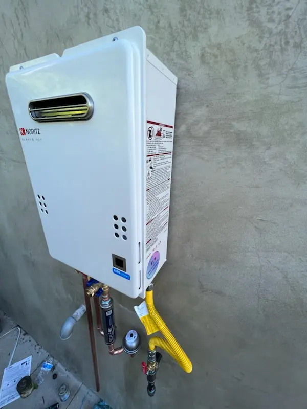 Tankless water heater installation for Hanover Hills homes